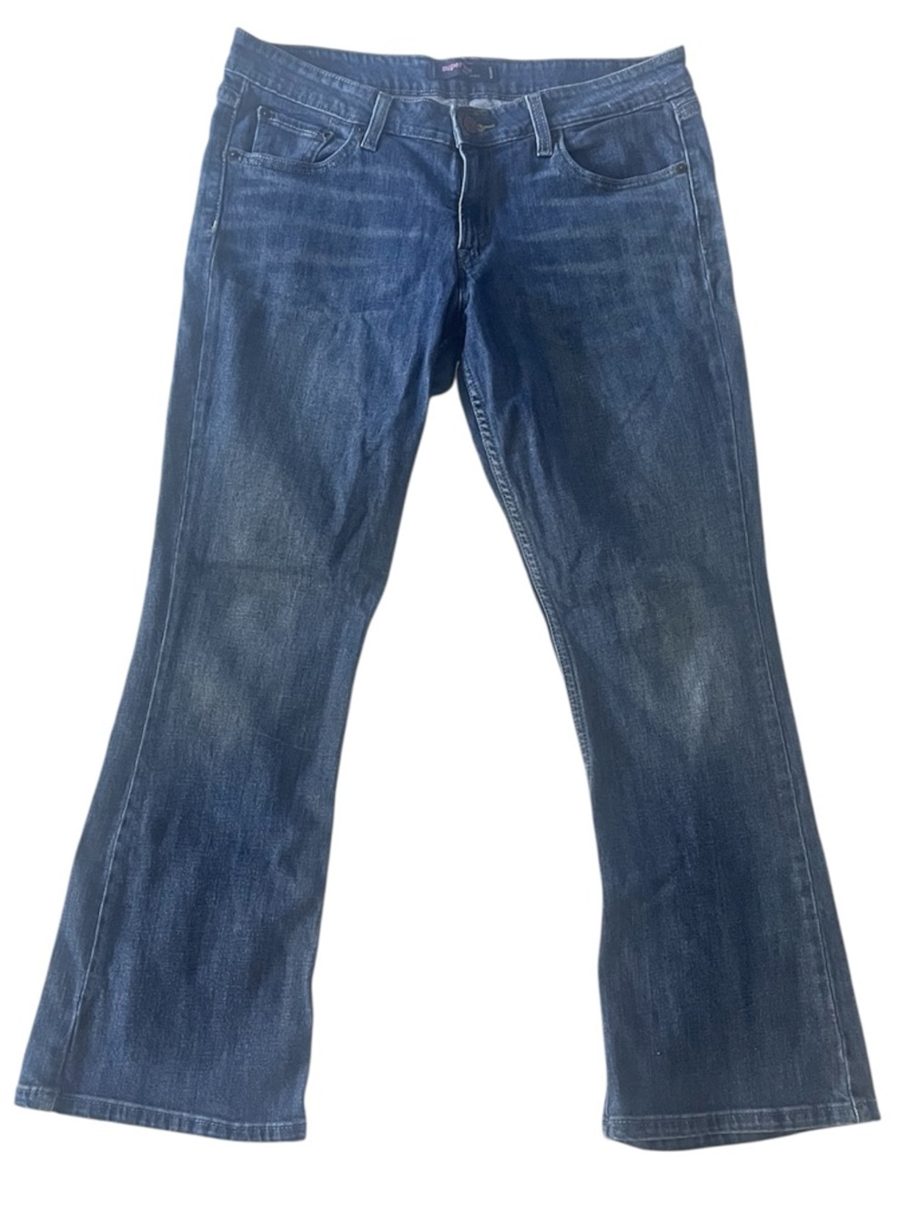 Levi’s 518 super low flare jeans size 11s